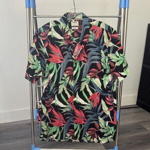 Hurley Men's Tropical Black Shirt